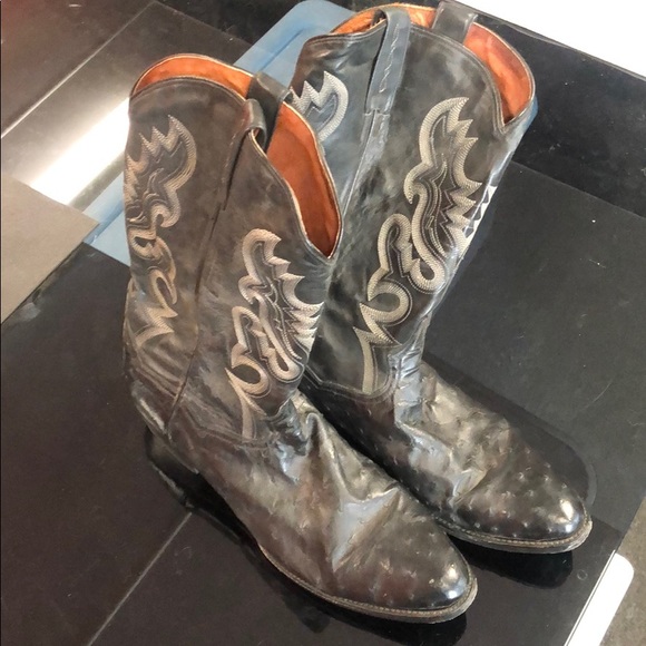 Dan Post Other - Ostrich Cowboy Boots